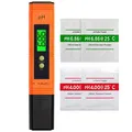 Produktbild: Measury PH Wert Messgerät Pool, PH Messgerät Pool Digital, PH Meter Wein, Wasser und Urin, 0.00-14.00 pH Messer Tester