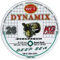Produktbild: (0,07€/1m) WFT Dynamix Round Deep Sea grün 520m 0,30mm 26kg geflochtene Schnur