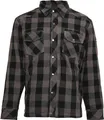 Produktbild: Bores Lumberjack Jacke Hemd in Holzfäller Optik Grey/Black-M