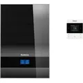 Produktbild: Buderus Gas-Brennwerttherme Logamax plus GBH192i.2-25 H, inkl. RC220, schwarz