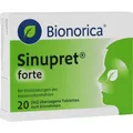 Produktbild: SINUPRET forte überzogene Tabletten 20 St. PZN 08625567