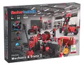 Produktbild: fischertechnik 536622 ADVANCED Mechanic & Static 2 – Bausatz für Kinder ab 9 Jahren, Experimentierkasten mit 30 Modellen, inkl. Motor, fördert technisches Verständnis, Rot