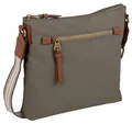 Produktbild: camel active Umhängetasche Bari, Damen Schultertasche, Crossbody-Bag mit gestreiftem Gewebeband