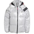Produktbild: adidas Puffer Daunenjacke Herren in matte silver, Größe L HW 2025