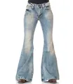 Produktbild: Comycom Stretch Jeans Schlaghose Light Dirty Star Bandit 34/36