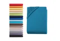 Produktbild: Hometex Premium Textiles Spannbettlaken Jersey Spannbettlaken 100% Baumwolle, Jersey, Gummizug: Rundumgummizug, Premium-Jersey Matratzenhöhe bis 23 cm