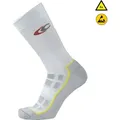 Produktbild: Cofra Arbeitsstrümpfe für Atex und ESD Umgebung S (39-41) - Weiß/Grau - 39-41