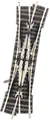 Produktbild: Fleischmann 9185 N piccolo (mit Bettung) Doppelkreuzungsweiche, rechts 111mm 15° 430mm 1St.