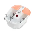 Produktbild: Medisana FS 883 Fußsprudelbad mit Massagefunktion, Fußbad mit Fußreflexzonenmassage, Wellness und Fußpflege vereint, Fußmassagegerät mit Wasser-Warmhaltefunktion und Massage, Pediküre-Aufsätze