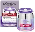 Produktbild: L'Oréal Paris Aufpolsternde Gel-Creme für Frauen: polstert Fältchen intensiv auf mit Hyaluronsäure, Niacinamide, Glycerin und Ceramide, Revitalift Filler, 1x 50ml