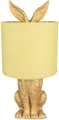 Produktbild: Clayre & Eef 6LMC0013GOY Tischlampe Ø 20x43 cm E27/max 1x60W Goldfarbig