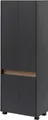 Produktbild: Schildmeyer Hochschrank Cosmo in verschiedenen Farben made in Germany Breite 57 cm, Badezimmerschrank, Blende im modernen Wildeiche-Look