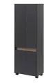Produktbild: Hochschrank 701515 Cosmo, 57 x 164,5 x 33 cm BxHxT, anthrazit