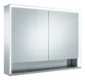 Produktbild: Keuco Royal Lumos Vorbau-Spiegelschrank 2 Türen offene Ablage 1000 x 735 x...