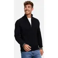 Produktbild: Indicode Strickjacke Herren INArutemia Herrenstrickjacke schwarz M (48)