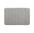 Produktbild: Feridras Badematte Badematte Grau 40 x 60 cm besonders weich und rutschfest, Baumwolle