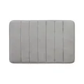 Produktbild: Badematte Grau 40 x 60 cm besonders weich und rutschfest
