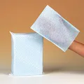 Produktbild: Servocare Guanto da lavaggio usa e getta, blu-bianco, confezione da 50 pezzi | confezione da 50 pezzi