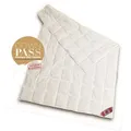 Produktbild: Canada Sommerbettdecke Canada Dreams Luxus Sommerdecke Daunendecke, Füllung: 90% Daunen, 10% Kleinstfedern, Bezug: 100% Baumwolle, Qualität Klasse 1, deutscher Hersteller 200 cm x 200 cm