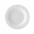 Produktbild: Hutschenreuther Baronesse Suppenteller, Estelle Weiß, Porzellan, 24 cm, 10124