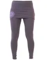 Produktbild: GURU SHOP Yoga-Hose, Leggings mit Minirock Bio BW Yogi - Plum, Damen, Size:M