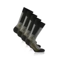 Produktbild: Rohner Trekkingsocke Calf Basic khakibraun/grau - 2 Paar, Größe: 35-38