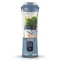 Produktbild: Ninja Blast Tragbarer Mixer / Blender / Smoothie Maker, 530ml Becher, Auslaufsicherer Deckel, Leistungsstarker Mini Standmixer, Kabellos & Wiederaufladbar, Zerkleinert Eis & Obst, Blau, BC151EUNV