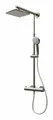 Produktbild: Schulte DuschMaster Rain Classic mit Thermostat, Kopfbrause eckig -...
