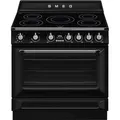 Produktbild: SMEG Vicoria TR90IMBL Multifunktionskochfeld für Induktionsherde, 90 x 60 cm, Schwarz