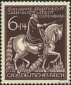Produktbild: Briefmarken Deutsches Reich 1945 Mi 907 (kompl.Ausg.) postfrisch Pferde