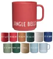 Produktbild: Design Letters Kaffeebecher mit Henkel | Ideal als Weihnachtsgeschenke für Frauen, Männer, Weihnachtsdeko, Tischdeko | Lieblingsmensch Geschenk | Porzellan Kaffeetasse | Tasse mit Spruch Jingle Bells