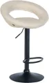 Produktbild: CLP Barhocker Olinda Stoff, Stoff, höhenverstellbar und drehbar