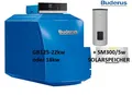 Produktbild: Buderus Paket Öl Kessel GB125 22kW +MC110 +RC310 und SM300/5W  Solarspeicher