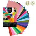 Produktbild: OfficeTree Seidenpapier Seidenpapier 360 Blatt, A4 - bunt 26 Farben - mehr Spaß am Basteln Gestalten Dekorieren