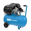 Produktbild: Güde 405/10/50 Kompressor - 230 Volt, 50 Liter Kessel, 2,2 Kilowatt, max. Druck 10 bar, eff. Liefermenge bei 0 bar 250 l/min, 2-Zylinder-V-Aggregat ölgeschmiert, 2 Manometer, 2 Druckluftkupplungen