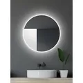 Produktbild: Talos - Badspiegel Mit Beleuchtung Led Badspiegel Rund Ø 60 Cm - Feuchtraumgeeignet Durch Aluminiumkorpus - Lichtfarbe Neutralweiß
