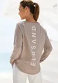 Produktbild: Elbsand Longsleeve Tira mit Logodruck hinten, Langarmshirt, sportlich-casual