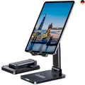Produktbild: Gritin Verstellbar Tablet Ständer Tisch Tablet Halter, Faltbar Tabletständer A