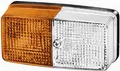 Produktbild: HELLA Blinkerleuchte Rechts Links Halogen 24V 12V Weiß/Gelb (2BE 003 347-001)