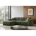 Produktbild: Kaiser Möbel Ecksofa L-Form Siena Stoff Maloy Grün Links - Grün