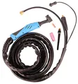 Produktbild: WELDINGER WIG-Schlauchpaket WP26 flex 4 m lang mit 2-poliger Steuerbuchse 9 mm Dorn flexiblem Brennerkopf (SPW13)