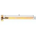 Produktbild: Alberts Ladenband, Gerade, Abschluss Abgerundet,verstellbar,disp.lxb660x40mm,gewinde M16