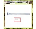 Produktbild: GAH Ladenband Breite 40 mm Länge 660 mm Stärke 5 mm verstellbar um 30 mm