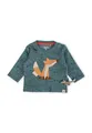 Produktbild: Sigikid Baby-Jungen WILD Fox Langarmshirt, Ozeangrün, 80