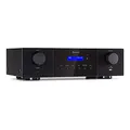 Produktbild: Auna AMP-4000 DAB HiFi-Stereo-Verstärker, DAB+-Radio, USB Fernbedienung, Amplifier mit LED-Display, HiFi Verstärker, schwarz