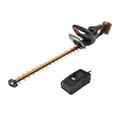 Produktbild: WORX WG263E Nitro Akku Heckenschere 20V –gleichmäßige Schnitte mit weniger Vibration – leistungsstarker bürstenloser Motor – 54cm Schnittlänge – 27mm Zahnabstand –inkl. 4Ah Akku & Ladegerät
