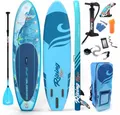 Produktbild: SereneLife Inflatable SUP-Board SereneLife SLSUPB518 Paddleboard SUP Stand-Up - 10.5ft 136kg - Blau