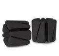 Produktbild: velov Gewichtsmanschette Silikon 2er Set Handgelenk Knöchel Gewicht Fußgewicht Fitness, Gesamtgewicht 0,46kg / 0,9kg / 1,8kg