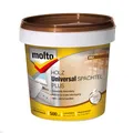 Produktbild: Molto Universal Holzspachtel Plus, Premium Holzspachtelmasse für fast alle Anwendungsbereiche, Weiß, 500 ml