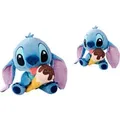 Produktbild: Disney Stitch mit Eiscreme, Kuscheltier 25 cm